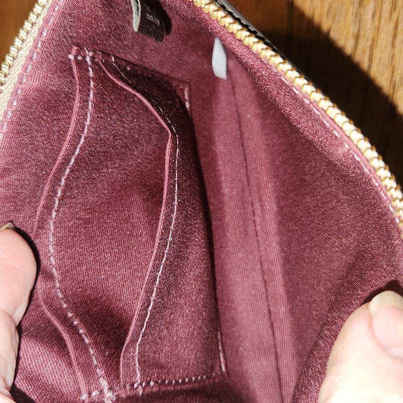 Coach Taupe Wristlet - Picture 4 of 7